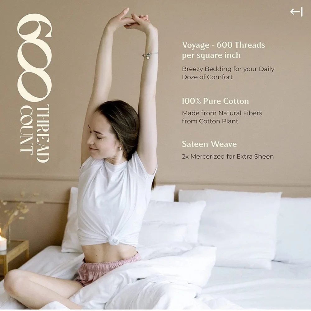Full Size Sheet Set - 100% Cotton Sheets 4Pc Bed Sheets - Hotel Quality (Grey)